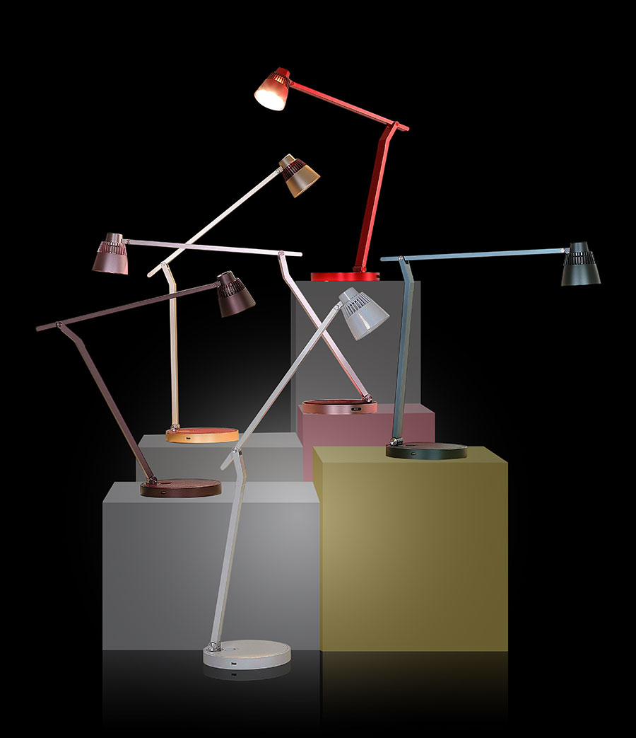 黑眼睛廣告為萊德利照明科技拍攝的產品新款圖片